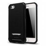 Wholesale iPhone 8 Plus / 7 Plus Super Hornet Shield Bumper Hybrid Case (Black)